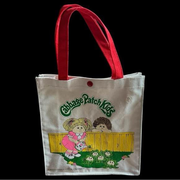 Vintage 1983 Original Cabbage Patch Tote Bag - Picture 1 of 10